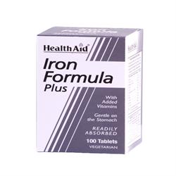 Iron Formula Plus - 100 Tablets - Greenlands Health Store