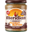 Meridian Crunchy Peanut Butter 100% 470g - Greenlands Health Store