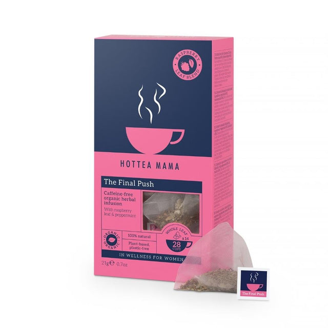 Organic pregnancy support tea - raspberry leaf & peppermint - Greenlands Health Store