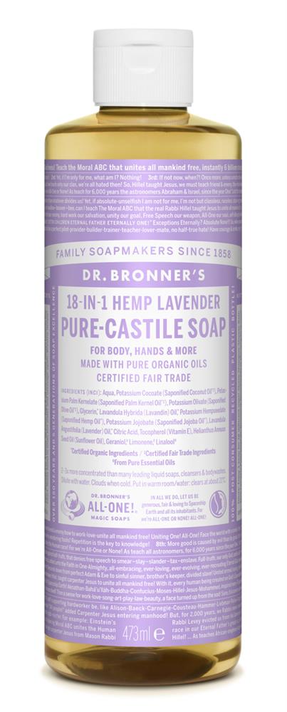 Lavender All - One Magic Soap 475ml - Greenlands Health Store
