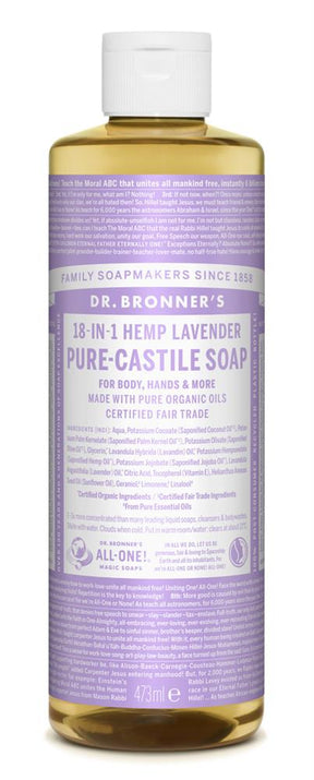 Lavender All - One Magic Soap 475ml - Greenlands Health Store