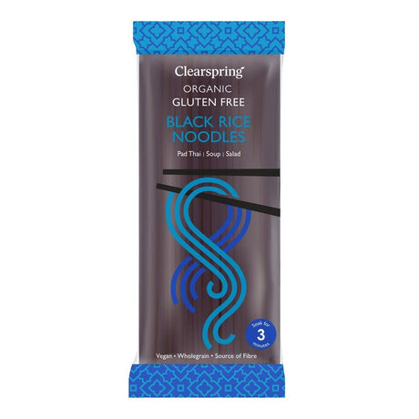 Organic Gluten Free Black Rice Noodles 200g - Greenlands Health Store