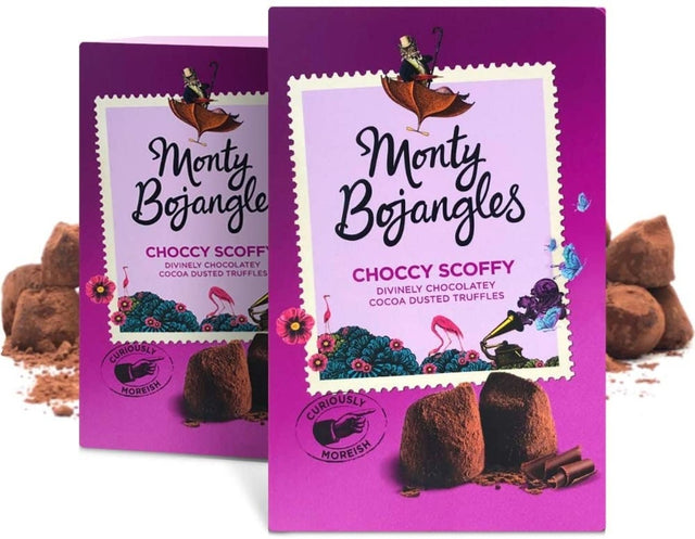 MB Choccy Scoffy Cocoa Dusted Truffles Gift Carton 200g - Greenlands Health Store