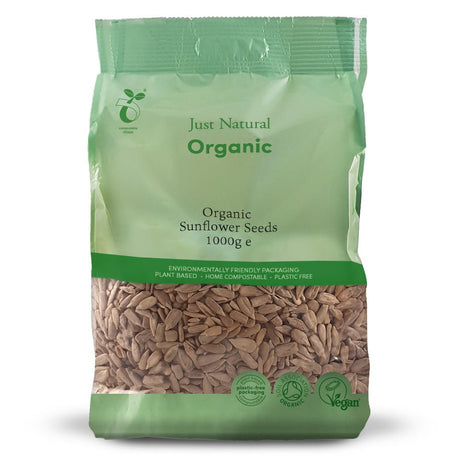 Organic Sunflower Seeds 1000g - Greenlands Health Store