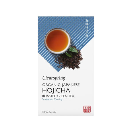 Organic Hojicha Japanese Roasted Green Tea 20 bags - Greenlands Health Store