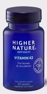 Vitamin K2 30 tablets - Greenlands Health Store
