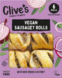 Clive's Non Organic Vegan Sausagey Rolls 160g - Greenlands Health Store
