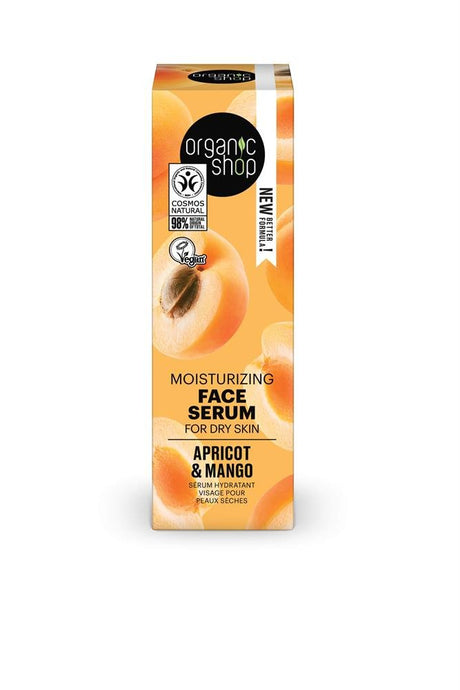 OS Moisturising Face Serum Dry Skin Apricot&Mango (30ml) - Greenlands Health Store