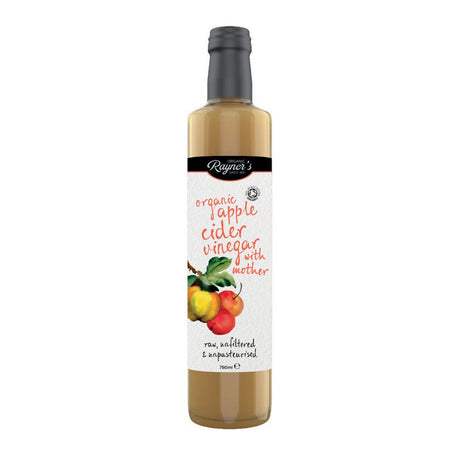 Organic Apple Cider Vinegar with Mother 750ml - Greenlands Health Store