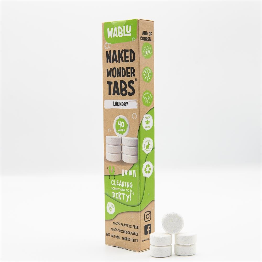 WABLU Laundry Naked Wonder Tabs - Greenlands Health Store