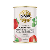 Organic Chopped Tomatoes with Garlic and Oregano 400g - Greenlands Health Store