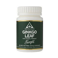 Ginkgo Leaf 60 Capsules - Greenlands Health Store
