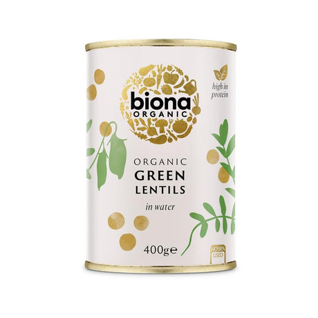 Organic Green Lentils - 400g - Greenlands Health Store