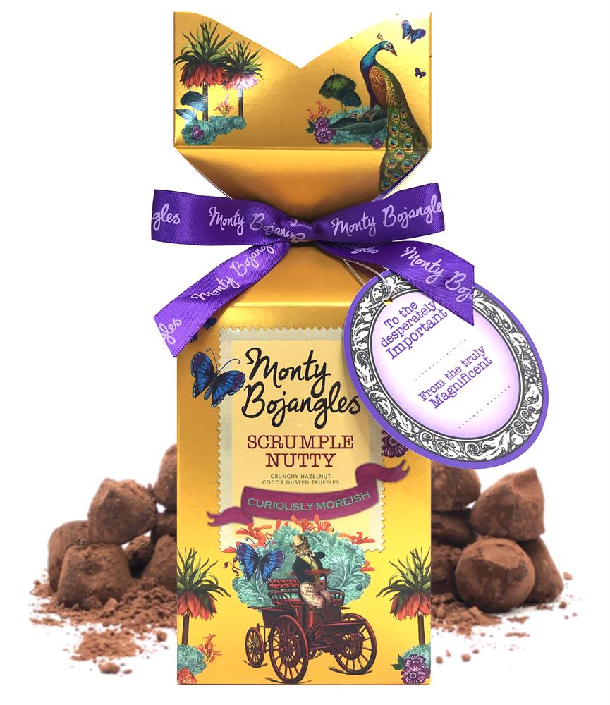 Scrumple Nutty Cocoa Dusted Truffles Tip Top Gift Box 150g - Greenlands Health Store