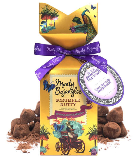 Scrumple Nutty Cocoa Dusted Truffles Tip Top Gift Box 150g - Greenlands Health Store
