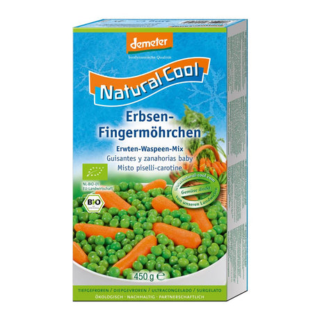 Organic Peas and Baby Carrots 450g - Greenlands Health Store