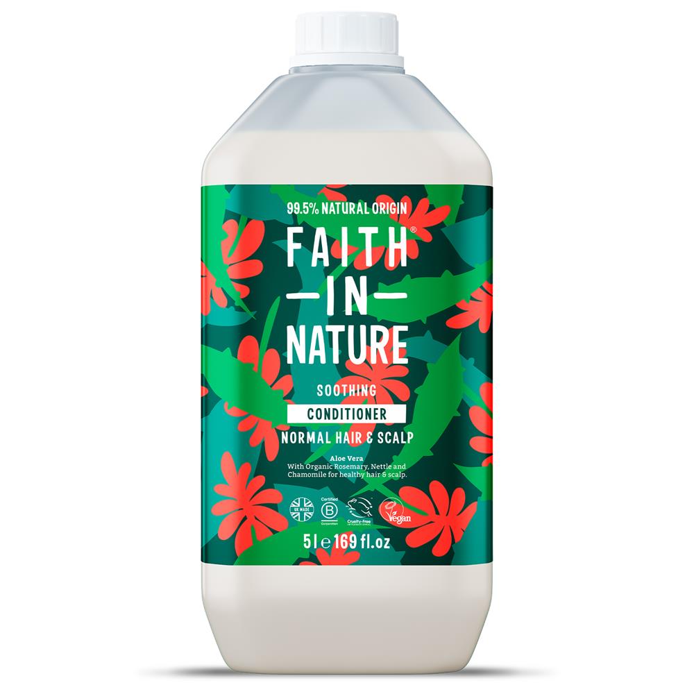 Faith in Nature Aloe Vera Shampoo 5 Litre - Greenlands Health Store
