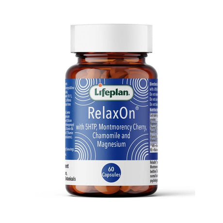 RelaxOn with 5HTP 60 Tablets - Greenlands Health Store