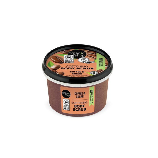 OS Softening Body Scrub Coffee & Sugar (250ml) - Greenlands Health Store