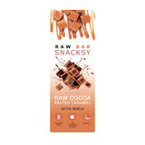 Snacksy Raw Chocolate Alternative Salted Caramel with Maca 40g - Greenlands Health Store