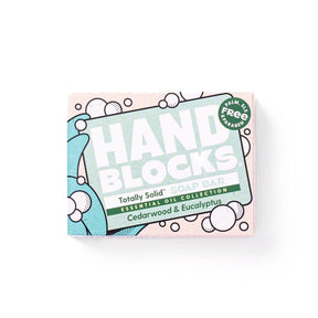Hand Blocks Soap - Cedarwood & Eucalyptus 100g - Greenlands Health Store