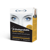 The Eye Doctor Biodegradable. Gentle. 20 wipes per box. - Greenlands Health Store