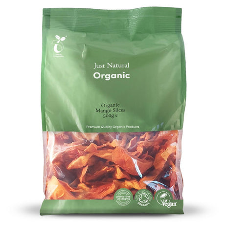 Organic Mango Slices 500g - Greenlands Health Store