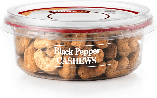 Tropgo Black Pepper Cashews 180g - Greenlands Health Store