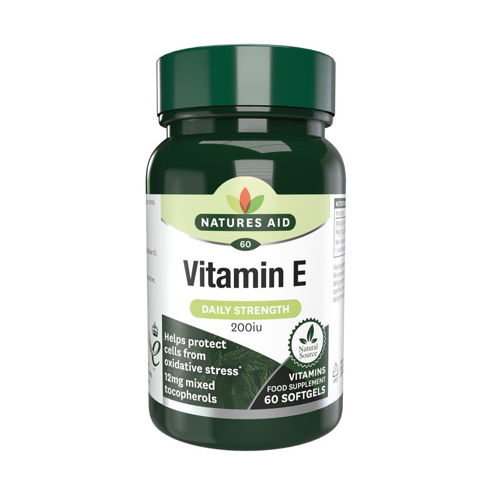 Vitamin E 200iu 60 Capsules - Greenlands Health Store