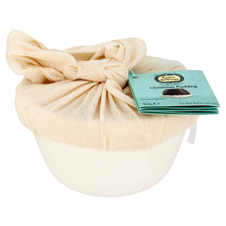 Organic Christmas Pudding in Ceramic Bowl 454g - Greenlands Health Store