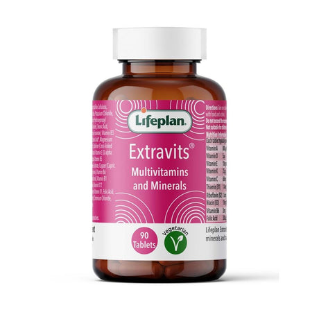 Extravits. 90 Tablets - Greenlands Health Store
