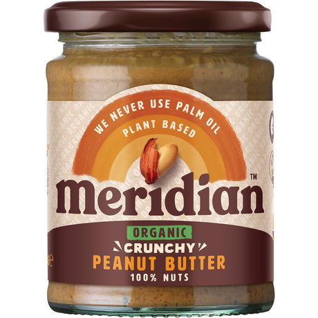 Organic Crunchy Peanut Butter 100% 280g - Greenlands Health Store