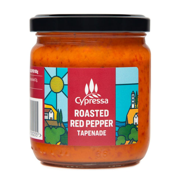 Cypressa Roasted Red Pepper Tapenade 170g - Greenlands Health Store