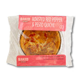 Gluten Free Roasted Red Pepper and Pesto Quiche 165g - Greenlands Health Store