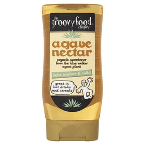 The Groovy Food Company Light & Mild Organic Agave Nectar 250ml - Greenlands Health Store