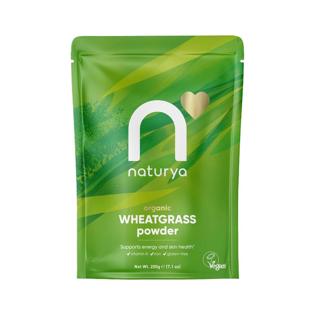 Organic WHEATGRASS Powder 200g - Greenlands Health Store