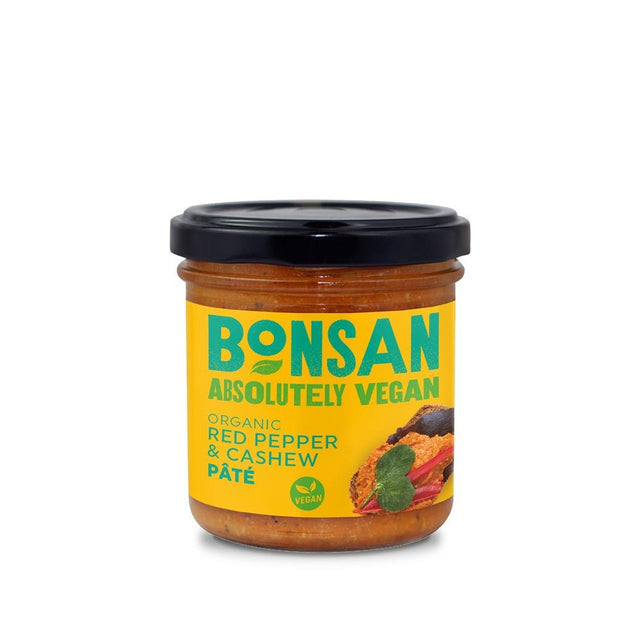 Organic Cashew Bell Pepper Pate 130g - Greenlands Health Store