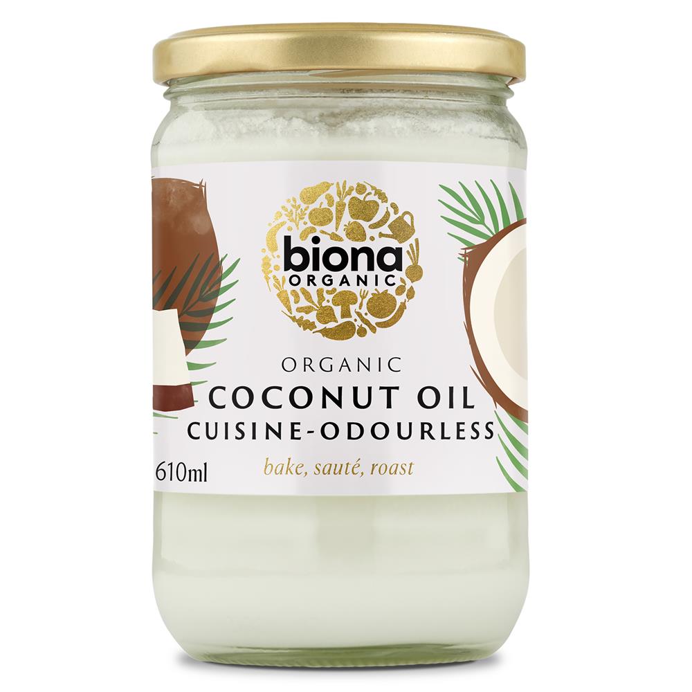 Organic Coconut Oil Cuisine 610ml - Greenlands Health Store