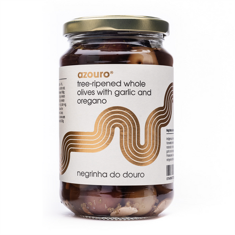 Azouro Portugal Negrinha do Douro Olives 350g - Greenlands Health Store