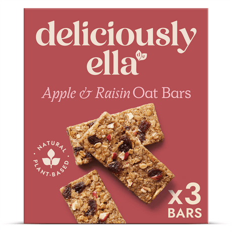 Deliciously Ella Apple Raisin and Cinnamon Oat Bar Multipack - Greenlands Health Store