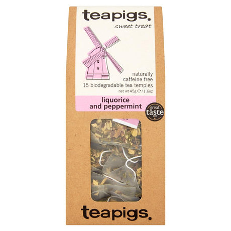 Liquorice & Mint 15 tea temples - Greenlands Health Store