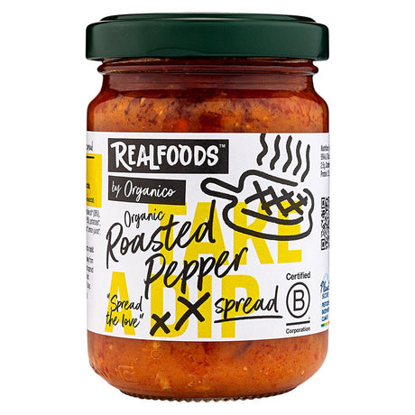 Organic Roasted Red Pepper Spread 140g - Greenlands Health Store