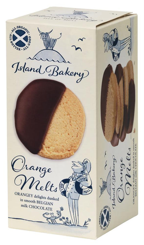 Organic Orange Melt Biscuits 133g - Greenlands Health Store