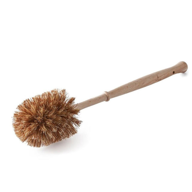 Plastic Free Toilet Brush With Plant - Based Bristles 1 Unit - Greenlands Health Store