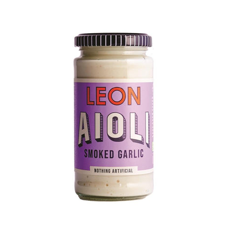 LEON Smoked Garlic Aioli 240ml - Greenlands Health Store