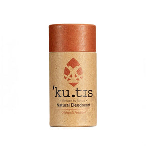 Plastic Free Natural Beeswax Orange & Patchouli Deodorant 55g - Greenlands Health Store