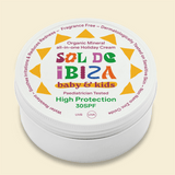 Sol de Ibiza Baby & Kids Organic Mineral all - in - one Cream SPF30 - Greenlands Health Store