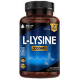 L - Lysine + Black Pepper 200mg 120 Vegan Tablets - Greenlands Health Store
