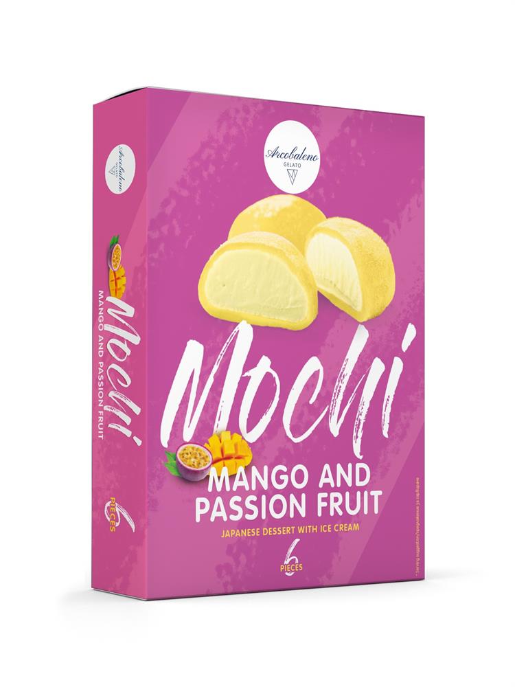 Mango & Passion Fruit Mochi 210g - Greenlands Health Store