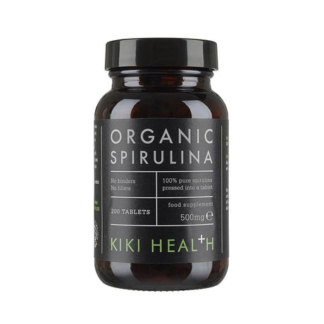 Organic Spirulina Southern India 200 Tablets - Greenlands Health Store